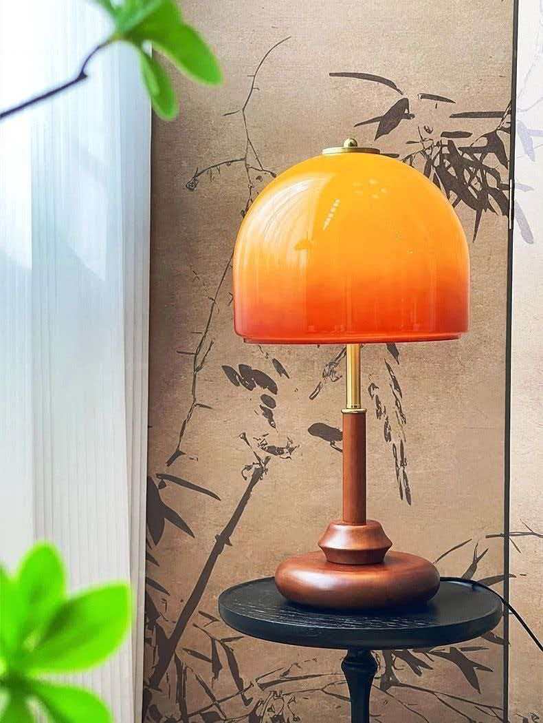 Wood Time Lamp
