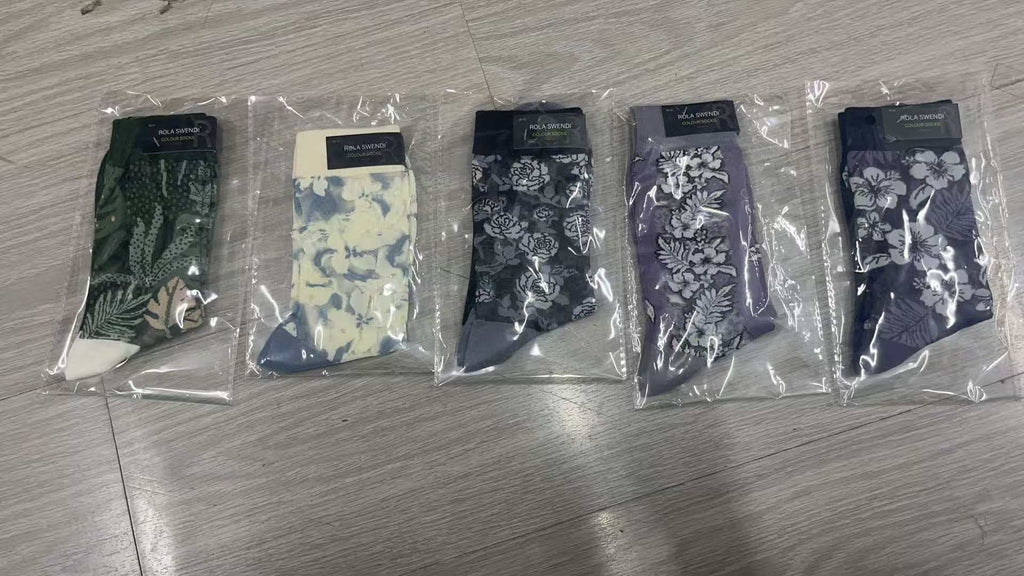 Spring/Summer Thin Cartoon Dark-colored Socks