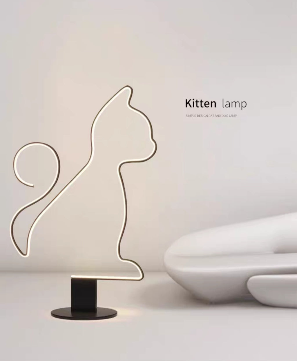 Night Glow Cat Lamp