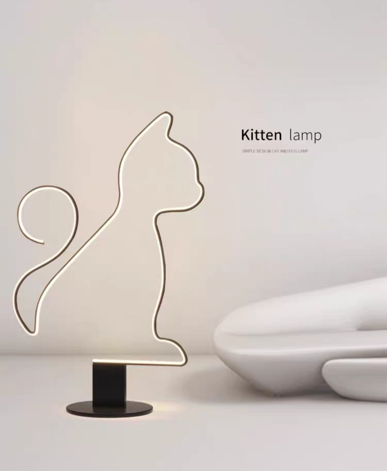 Night Glow Cat Lamp