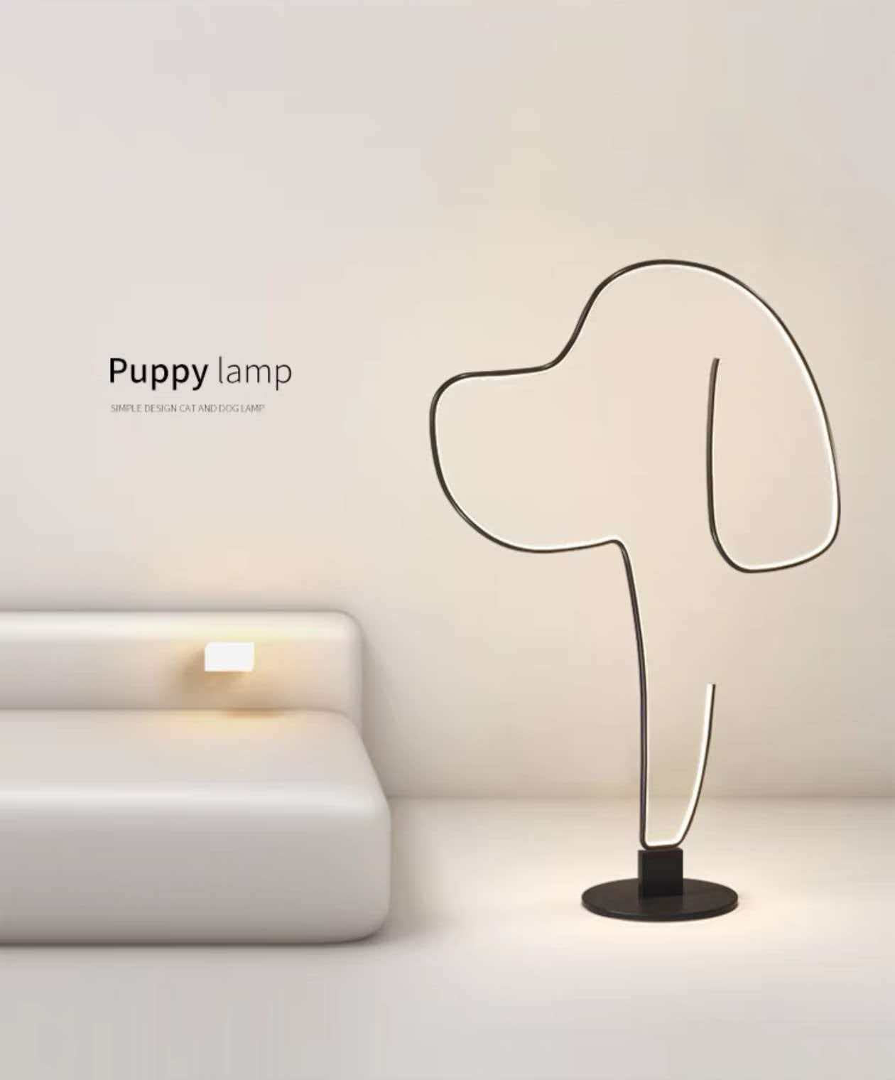 Night Glow Hound Lamp