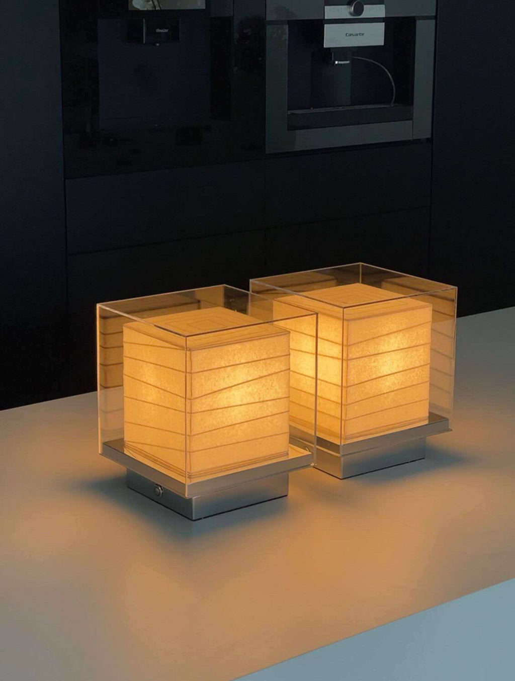 Snow Paper Lantern Lamp