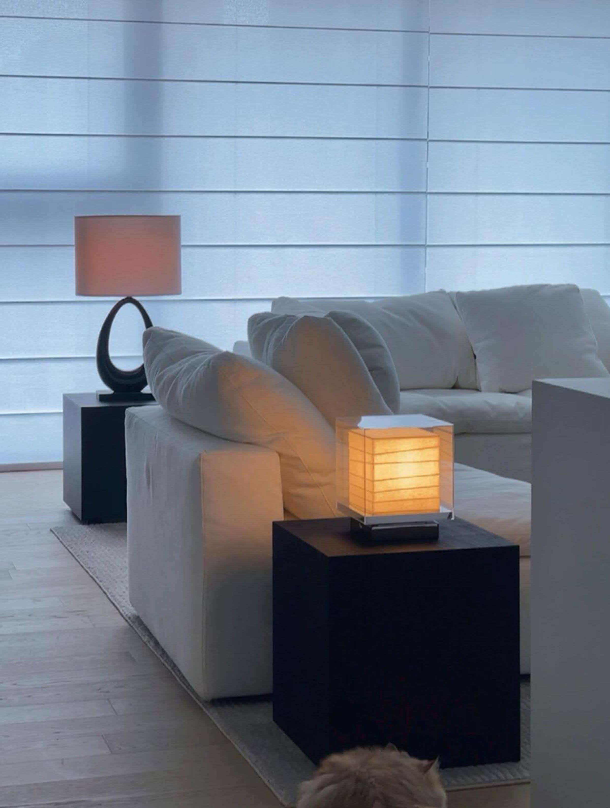 Snow Paper Lantern Lamp